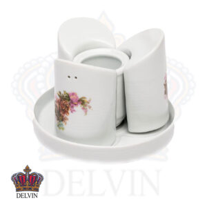 ست 5 پارچه نمک پاش و جاخلالی