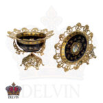 کاسه بشقاب پایه توری