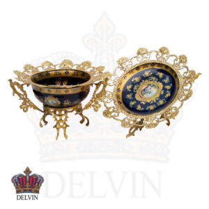 کاسه بشقاب پایه خرچنگی